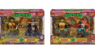 z Playmates TMNT 2 Packs July 2021