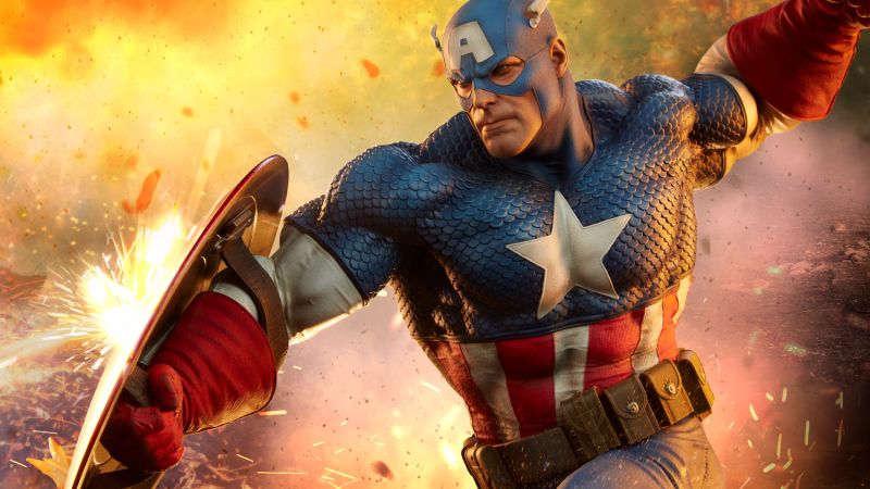 Sideshow PFF Captain America 002