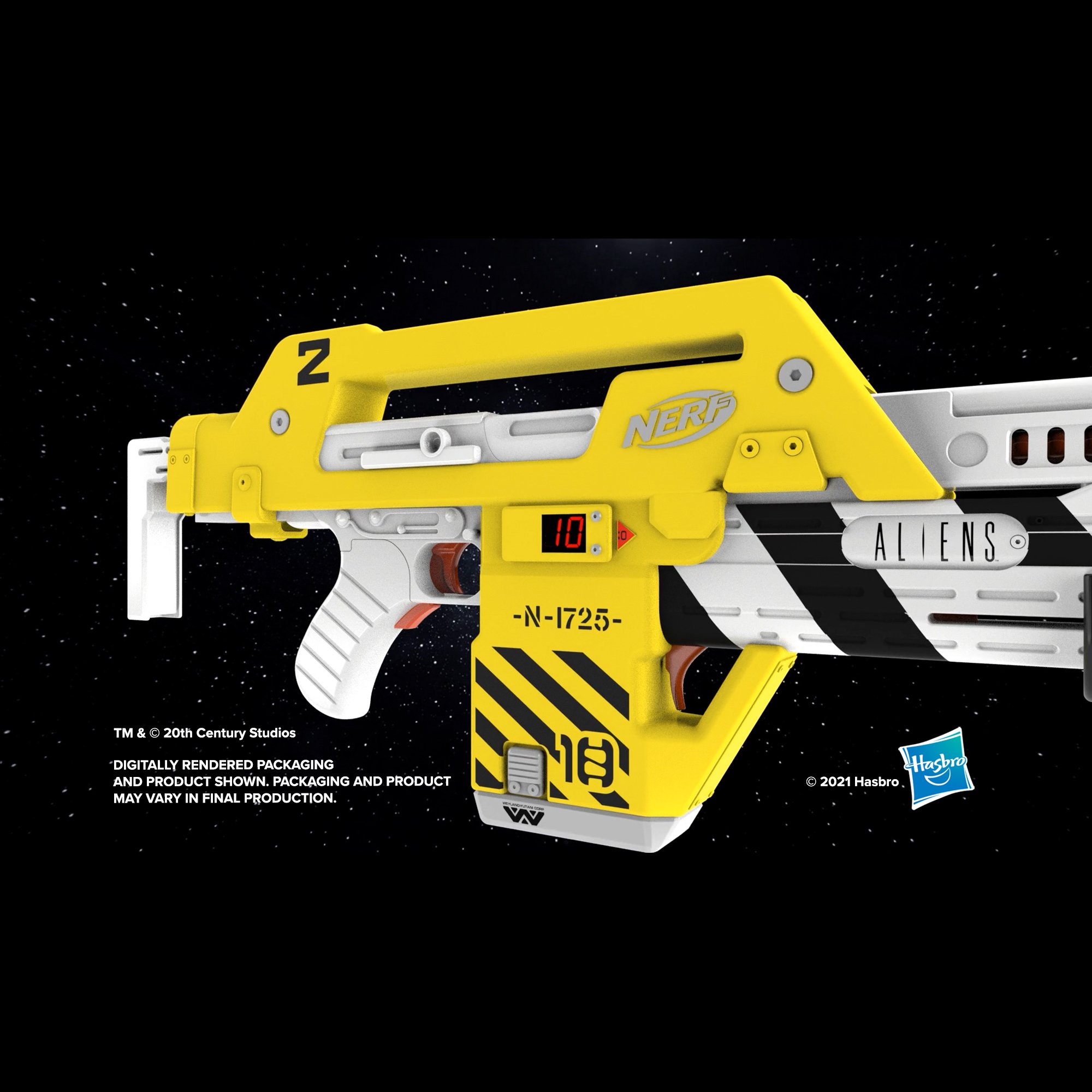 Aliens 35th Anniversary NERF LMTD M41-A Blaster Pulse Rifle