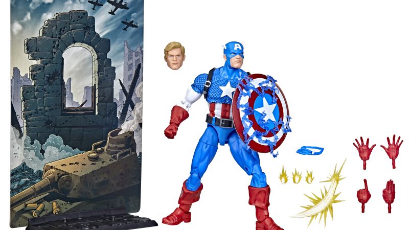 MARVEL LEGENDS SERIES 1 6 INCH CAPTAIN AMERICA Figure oop 2