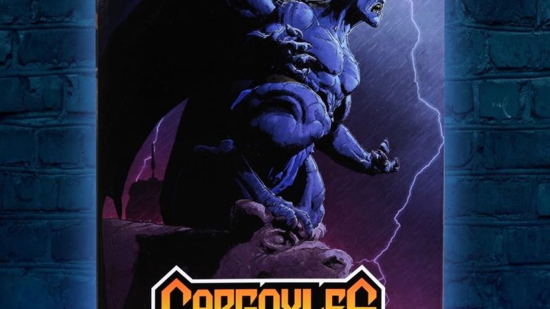 NECA GArgoyles Thailog Packaging