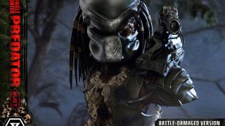 Prime 1 Predator Bust Battle Damaged 013