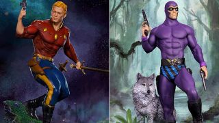 z Iron Studios Flash Gordon and The Phantom