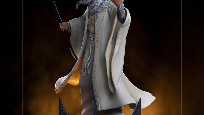 LOTR iron studios saruman 5