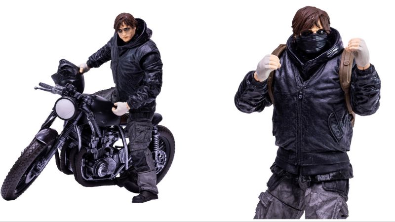 The Batman Movie Drifter Bruce Wayne and Motorcycle Figures Live