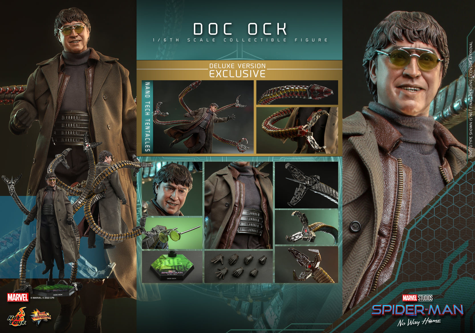 Hot Toys - DOCTOR OCTOPUS フィギュア Monkey Depot - Hot Toys Doc Ock (Deluxe Version) (9103322)