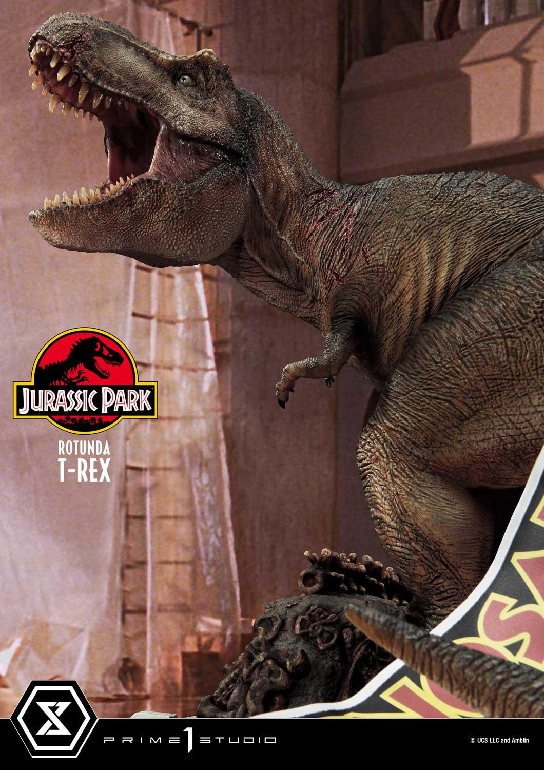 Estatua Rotunda T-Rex Jurassic Park 1/6 Prime 1 Studio