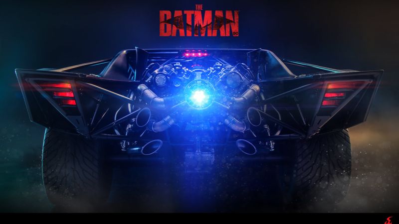 Hot Toys The Batman Batmobile Teaser