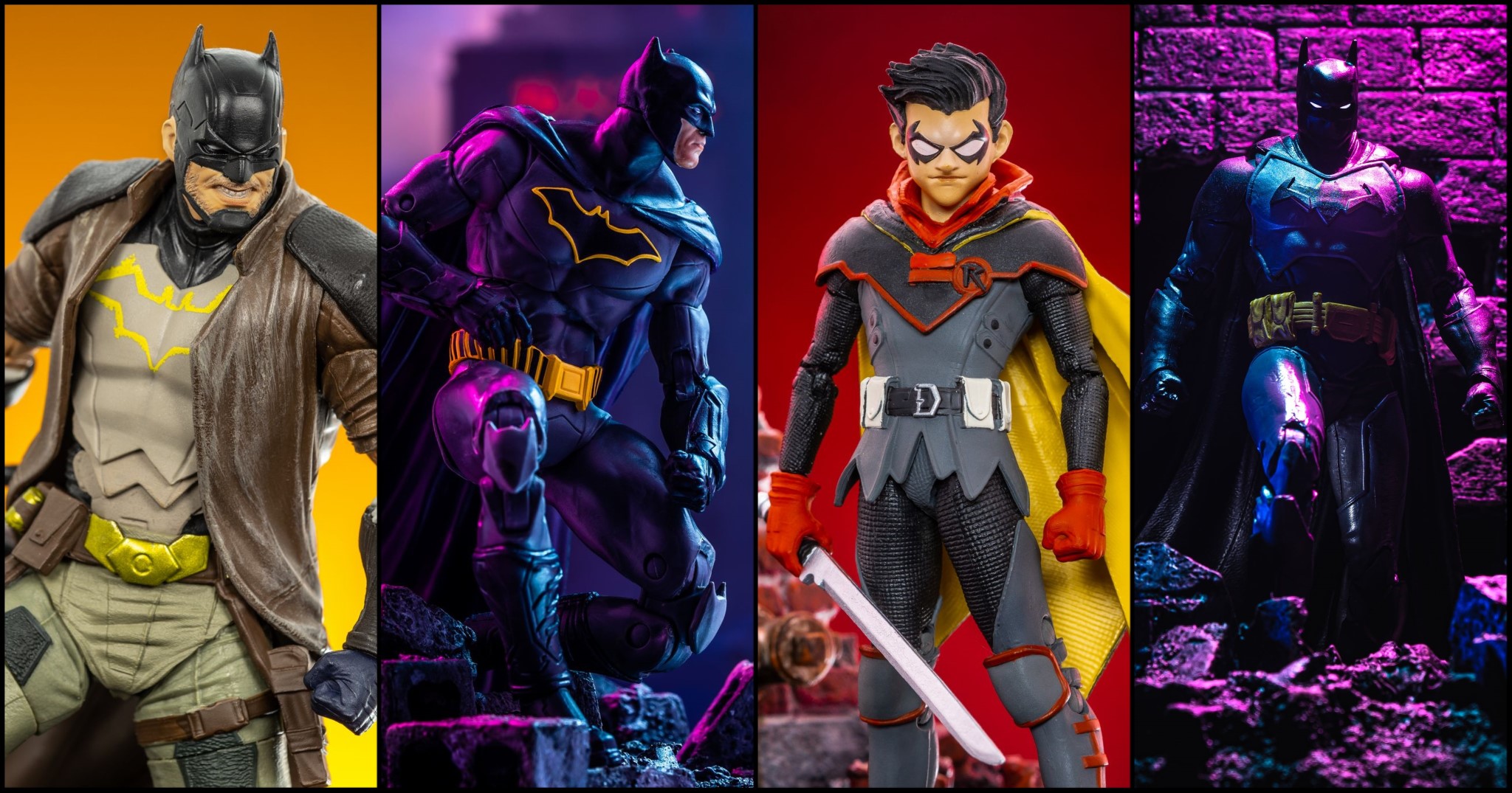 DC Multiverse Gallery Round Up - Rebirth Batman, Jace Fox Batman, Dark  Detective Batman & More! - The Toyark - News