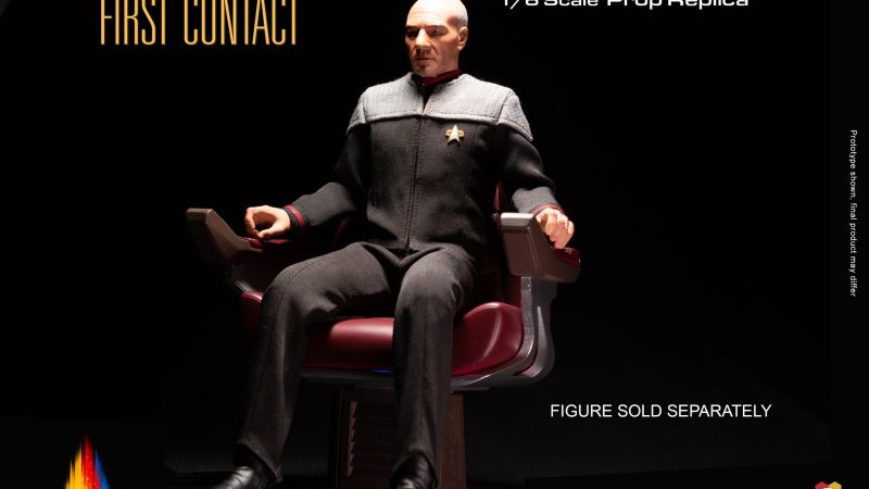 Star Trek 1st Contact Captain Chair 007