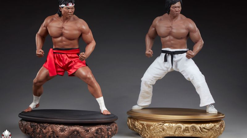 z PCS Bolo Yeung Statue Set