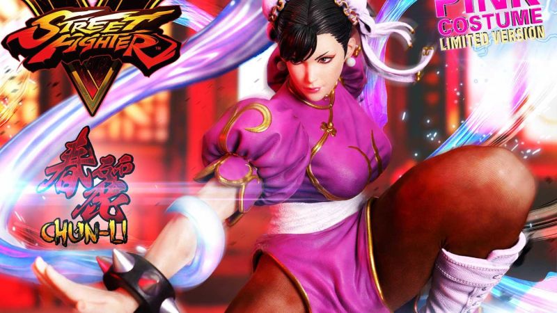 Prime 1 SFV Chun Li Pink 002