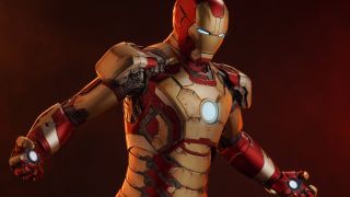 Queen Studios Iron Man Mark 42 Statue 003