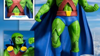 martian manhunter mcfarlane gold label dc classic