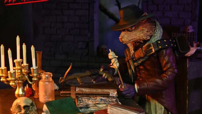 neca tmnt van splinter monsters crossover