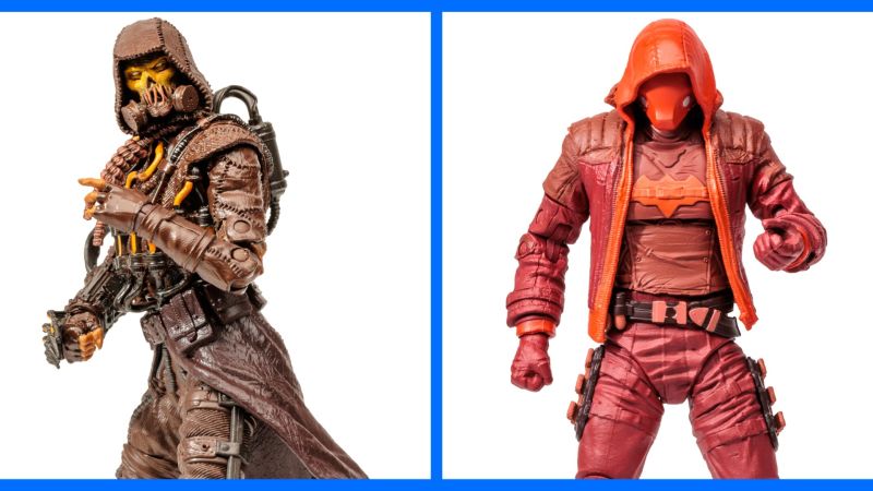 mcfarlane gold label scarecrow red hood