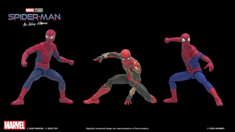 Marvel Legends Spider-Man No Way Home 3 Pack - The Toyark - News