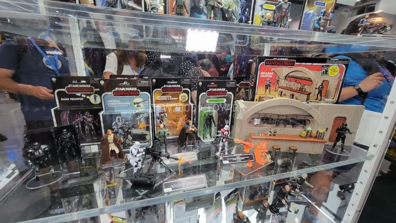 Star Wars Vintage Collection sdcc 2022 hasbro display case 22