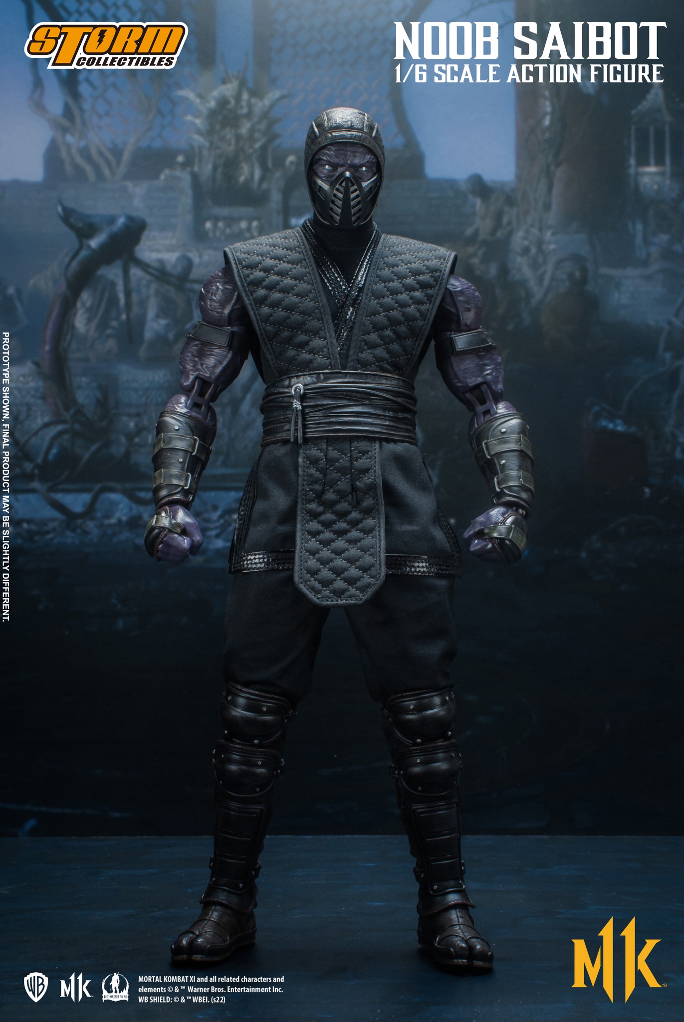 Mortal Kombat 7 Action Figure WV6 - Noob Saibot 