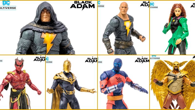 dc black adam figures official pics