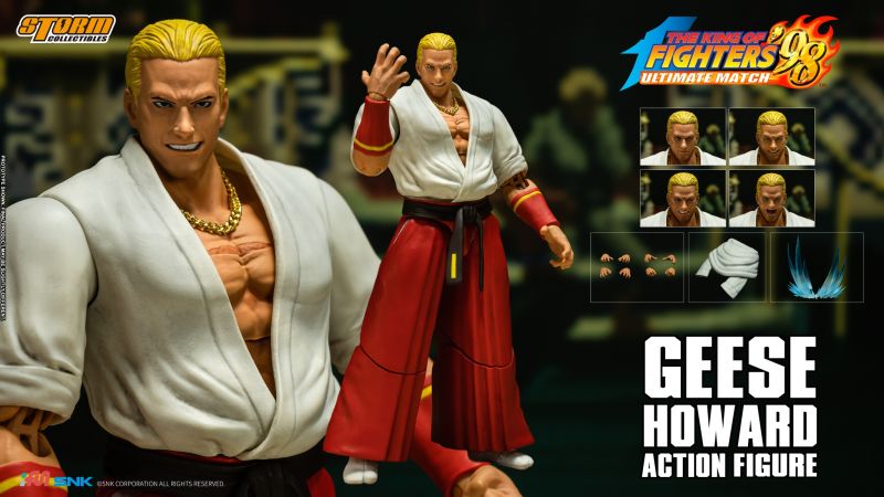 Storm Collectibles GEESE HOWARD The King of Fighters Ultimate Match 13