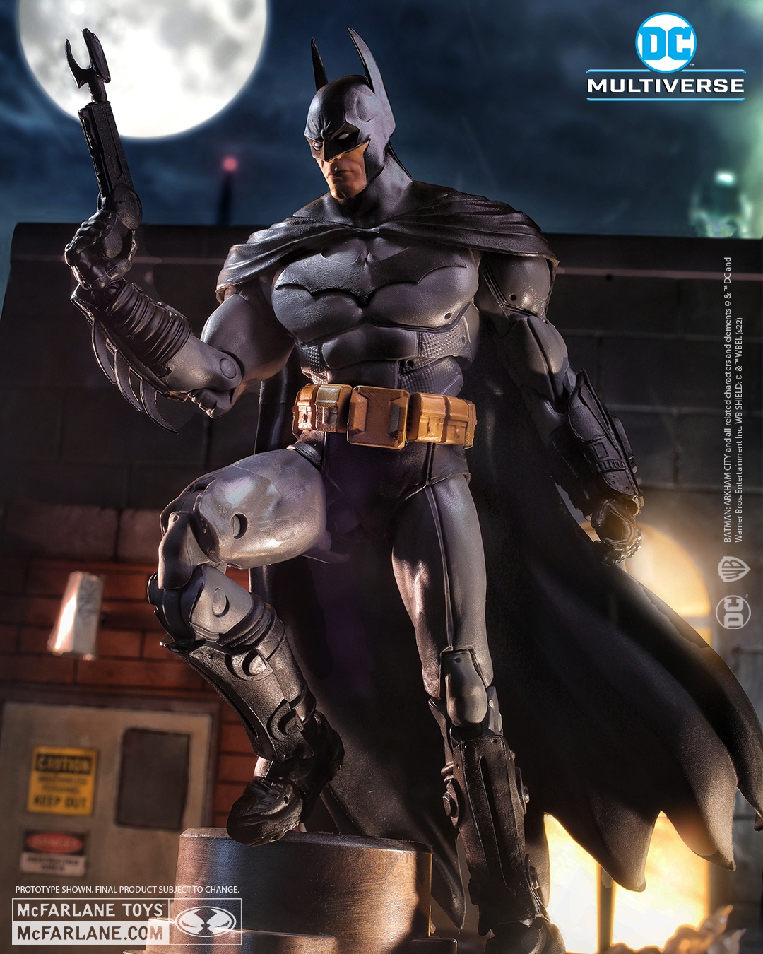 DC Multiverse Arkham City Batman Build A Wave - The Toyark - News