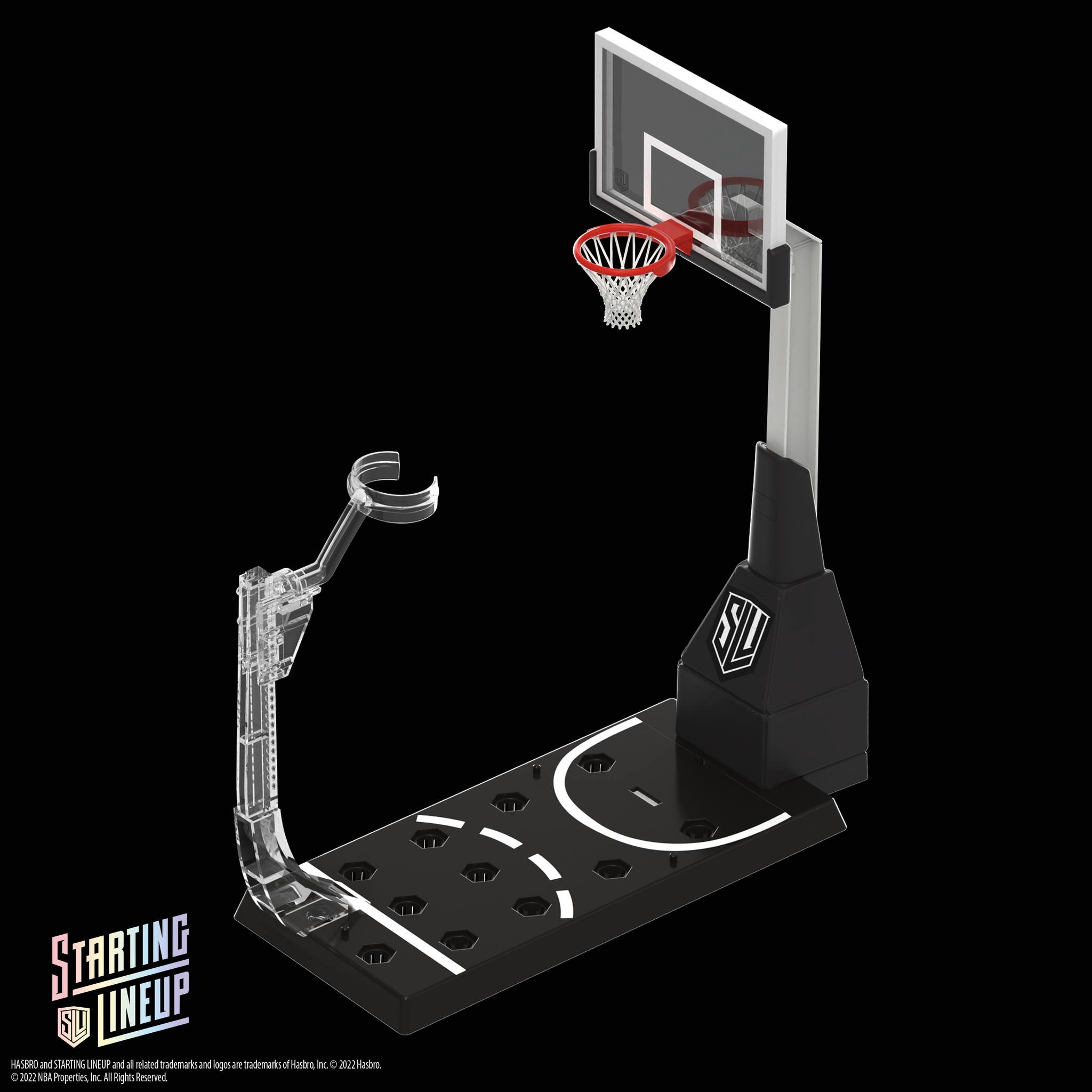 Hasbro Starting Lineup NBA Series 1 Backboard Toy, Basketball Hoop