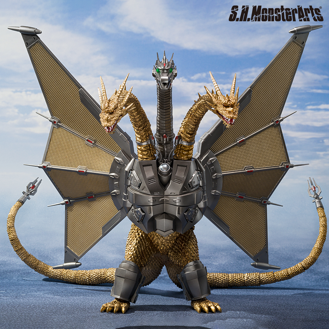 Tamashii Nations S.H.MonsterArts Mecha Ghidorah Shinjuku