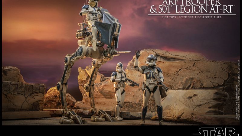 Hot Toys 501st Legion AT RT and ARF Trooper 010