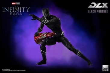 threezero BLACK PANTHER DXコレクタブルフィギュア Marvel Studios: The Infinity SagaDLX Black Panther