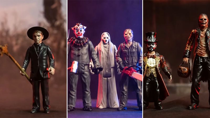 z Trick or Treat Retro Horror Figures