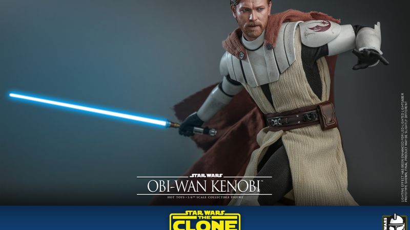 Hot Toys Clone Wars Animated Obi Wan Kenobi 016