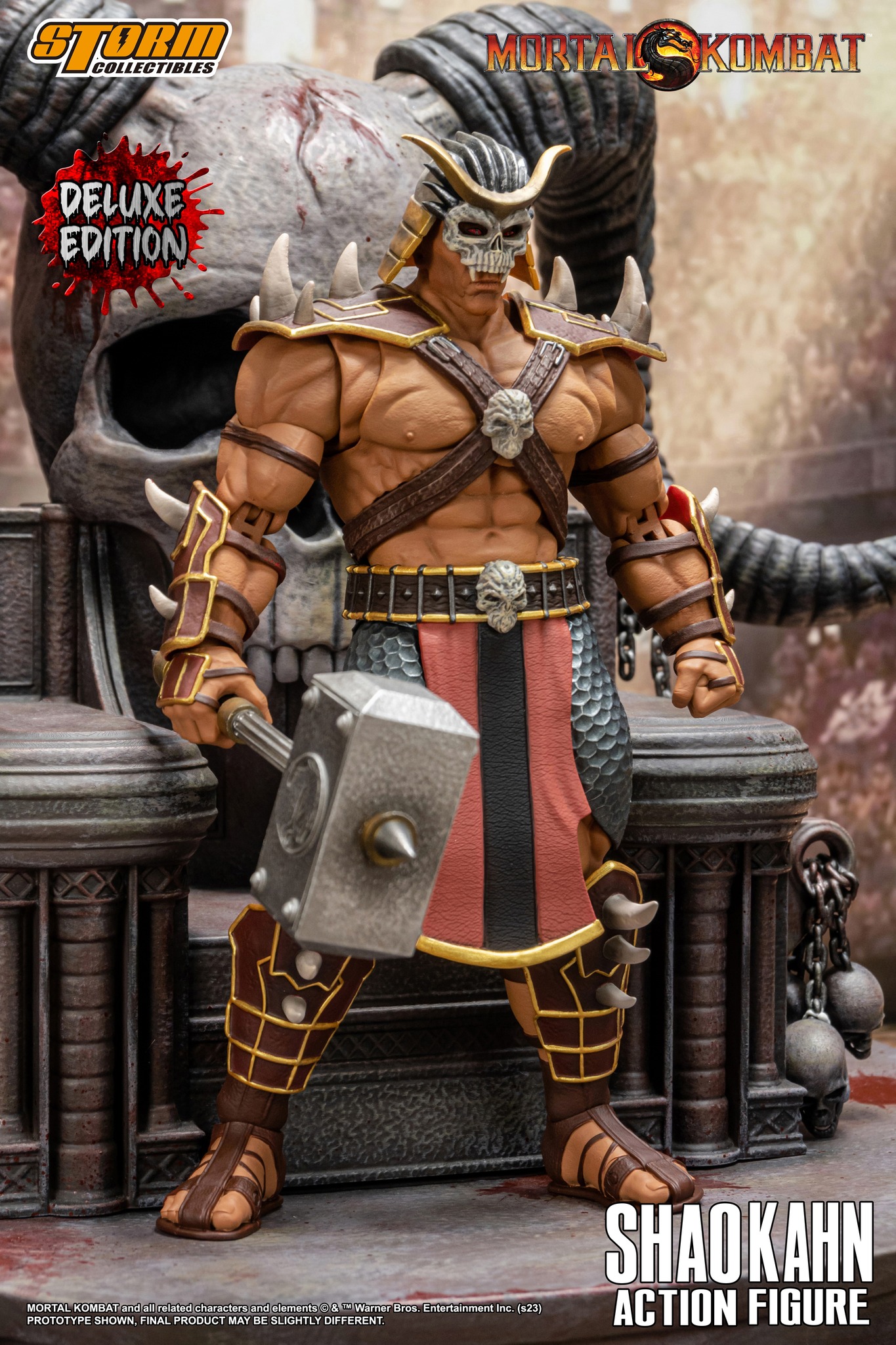 Mortal Kombat - Shao Kahn Deluxe Statue by Iron Studios - The Toyark - News