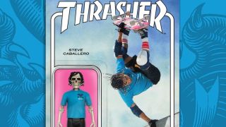 Super7 Stev Caballero ReAction Figure Thrasher Magazine