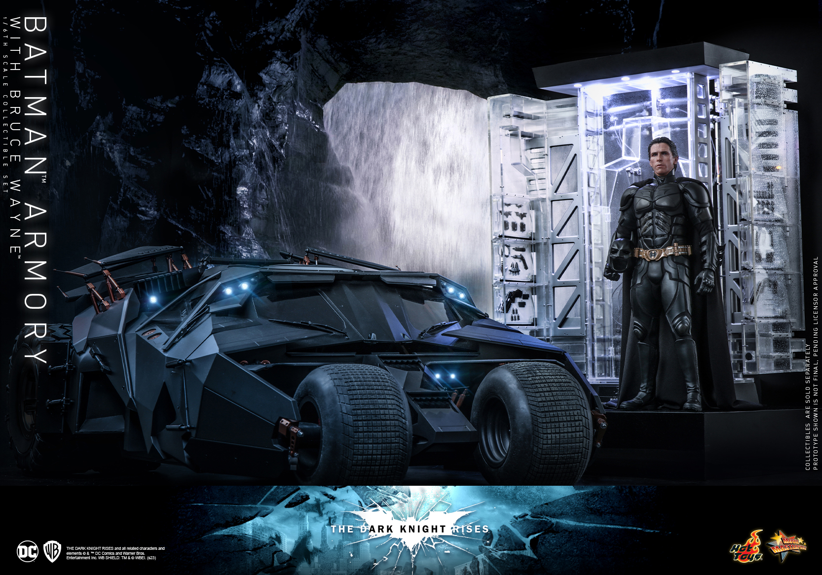 The Dark Knight Rises - Batman Armory with Bruce Wayne by Hot Toys - The  Toyark - News