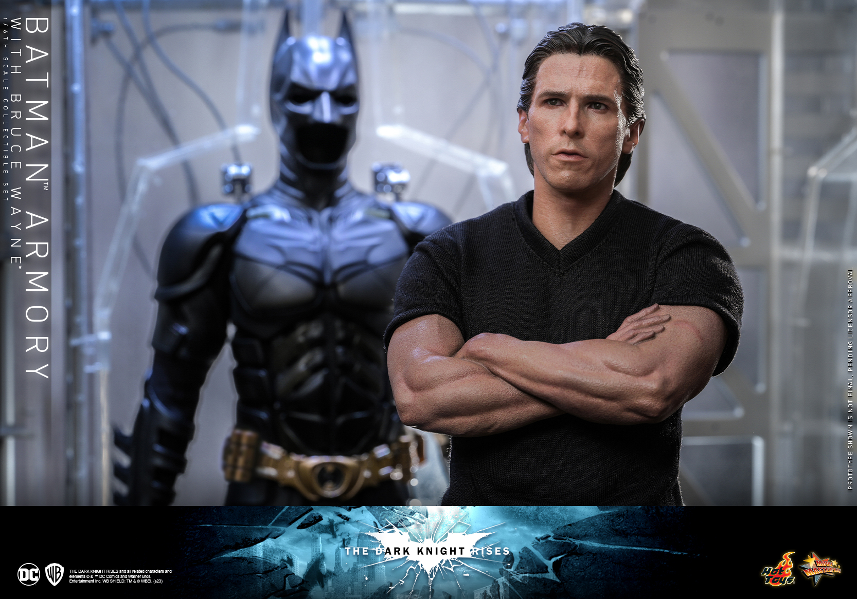 The Dark Knight Rises - Batman Armory with Bruce Wayne by Hot Toys - The  Toyark - News