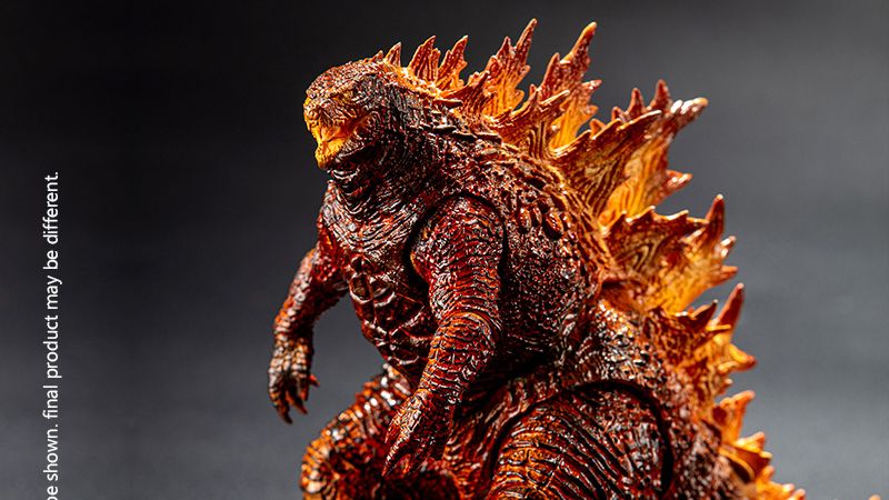 Hiya Burning Godzilla Figure 006