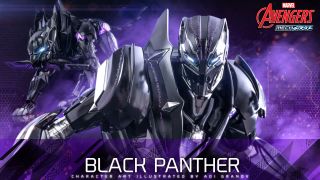 Hot Toys Mech Strike Black Panther 001