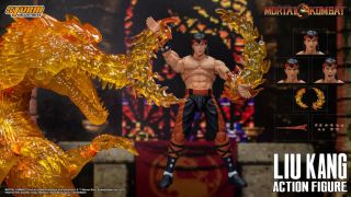 Mortal Kombat Liu Kang Dragon BBTS Exclusive Storm Collectibles 12