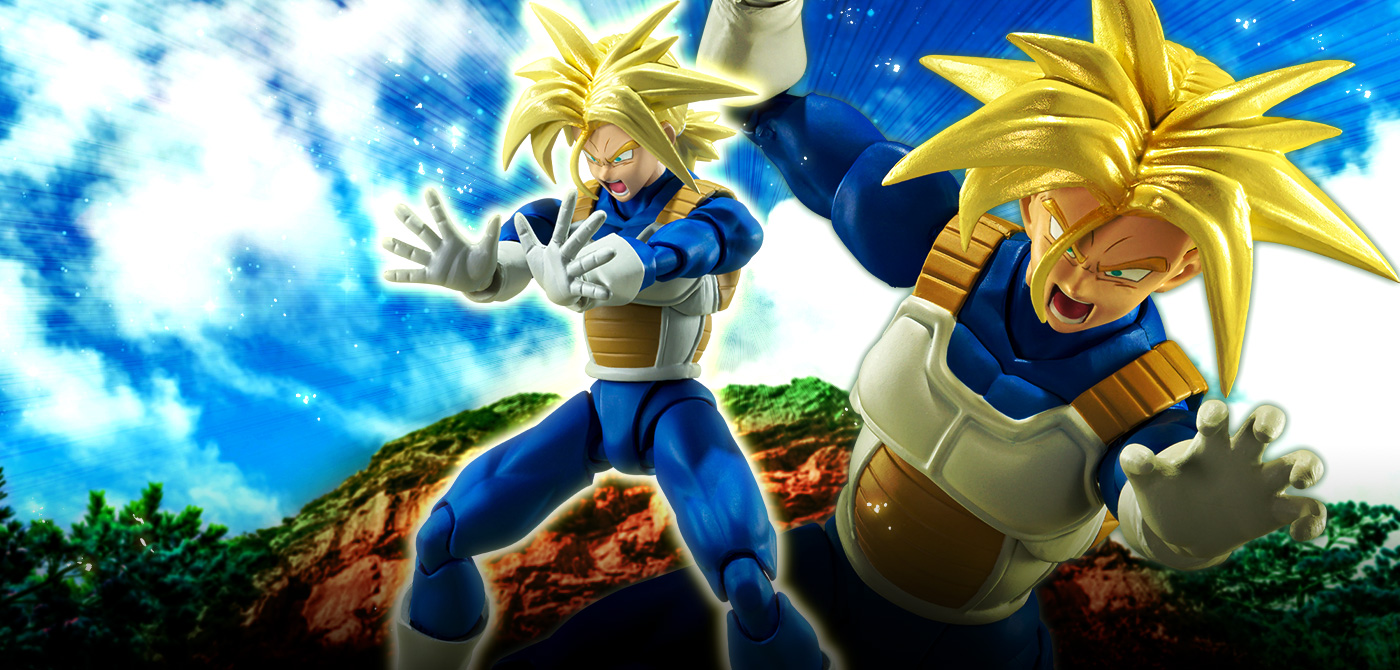 S.H. Figuarts Dragon Ball Latent Power Trunks and Bardock Reissue