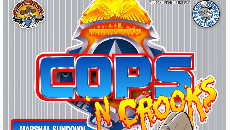 Chicken Fried Toys Cops and crooks 11