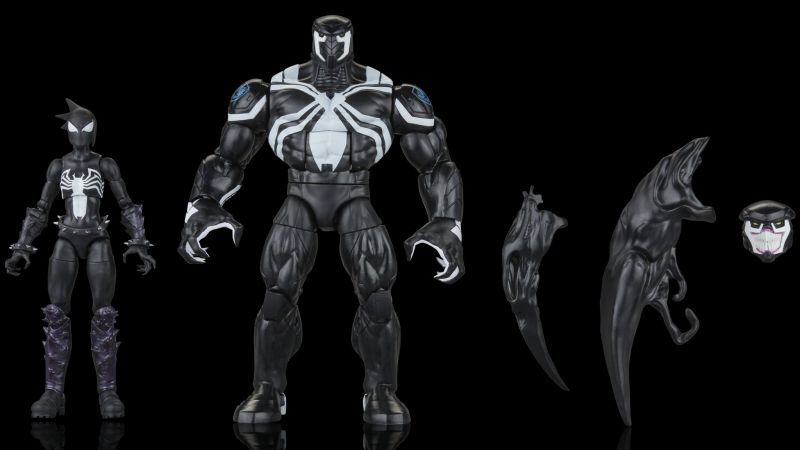 マーベルレジェンド　ヴェノム スペースナイト　ヴェノム＆マニア　2パック Marvel Legends Venom Space Knight & Mania 2 Pack - The