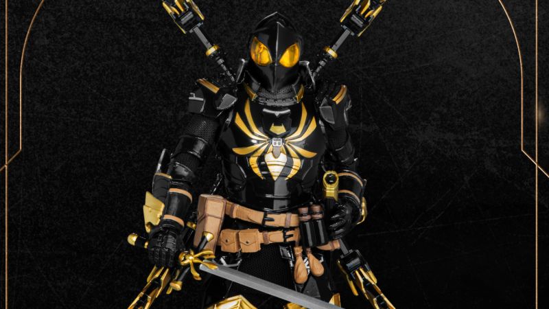 DAH SDCC23 Medieval Knight Spider Man 001