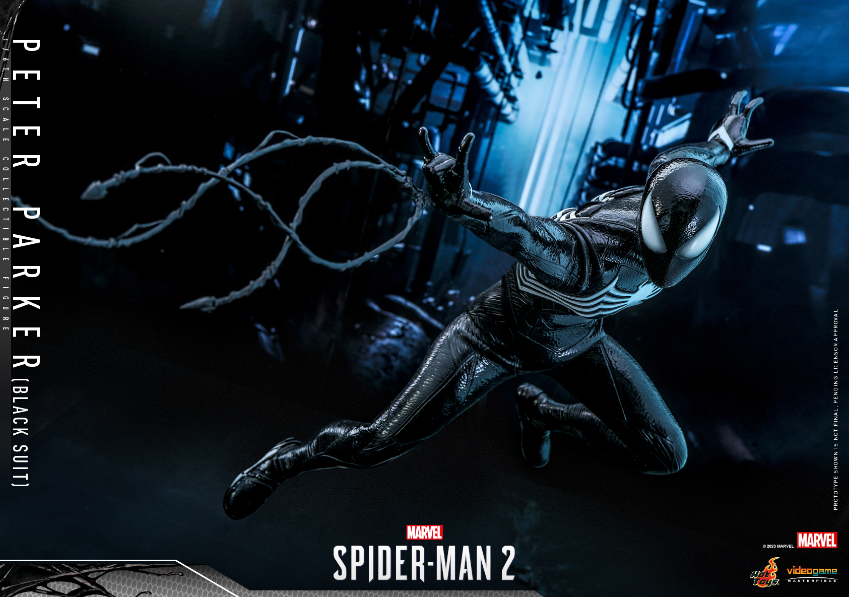 Spider-Man 3 - Black Suit Spider-Man by Hot Toys - The Toyark - News