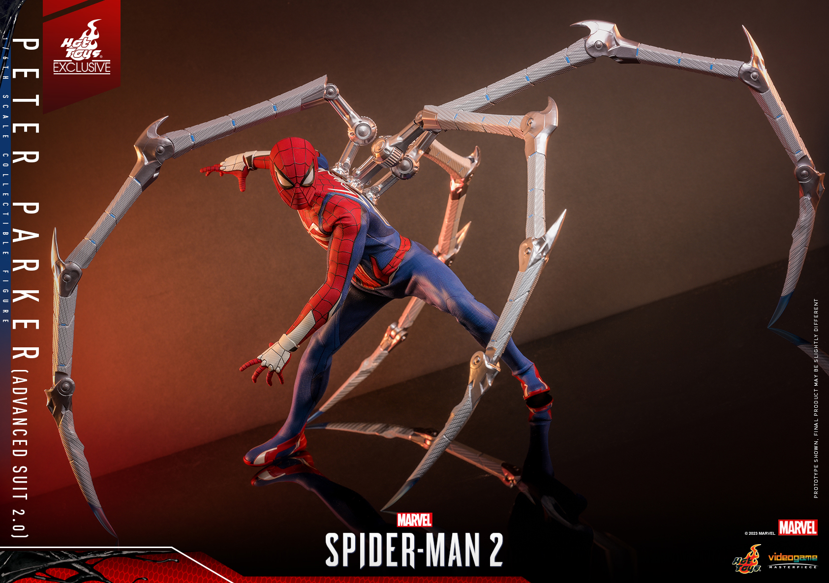 Marvel's Spider-Man 2 Video Game - Hot Toys Spider-Man and Miles ...