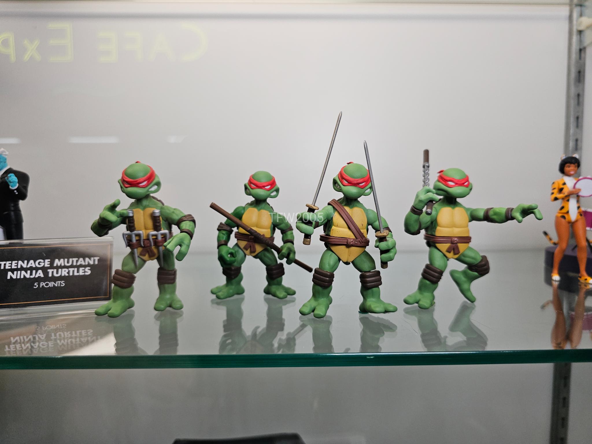 5 Points Teenage Mutant Ninja Turtles Deluxe set