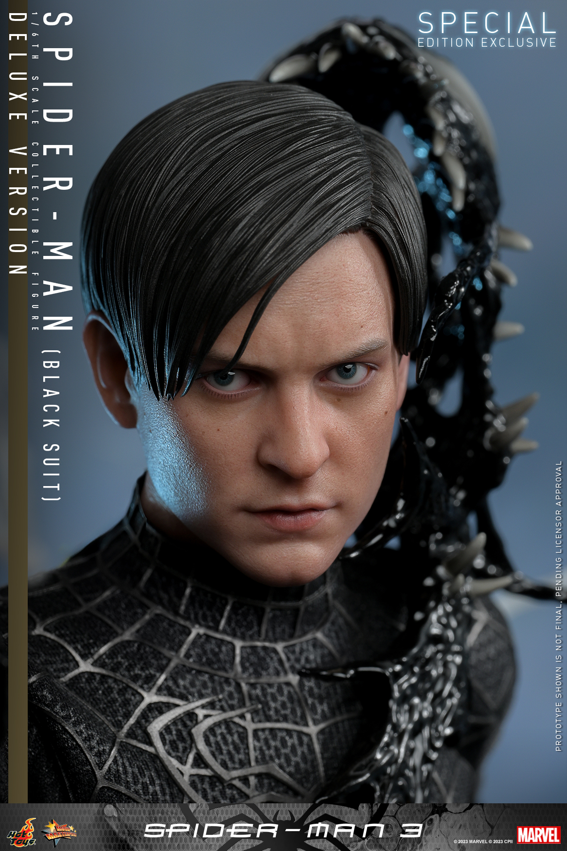 Hot Toys Unveils Amazing Spider-Man 3 Black Suit Figure - BeWithUS