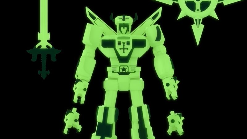UL Voltron LightningGlow Grid Glowing