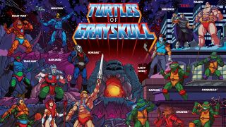 MOTU x TMNT Poster