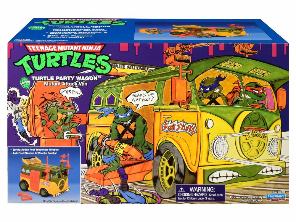 TMNT クラシック パーティーワゴン ビークル Teenage Mutant Ninja Turtles Classic Party Wagon Reissue